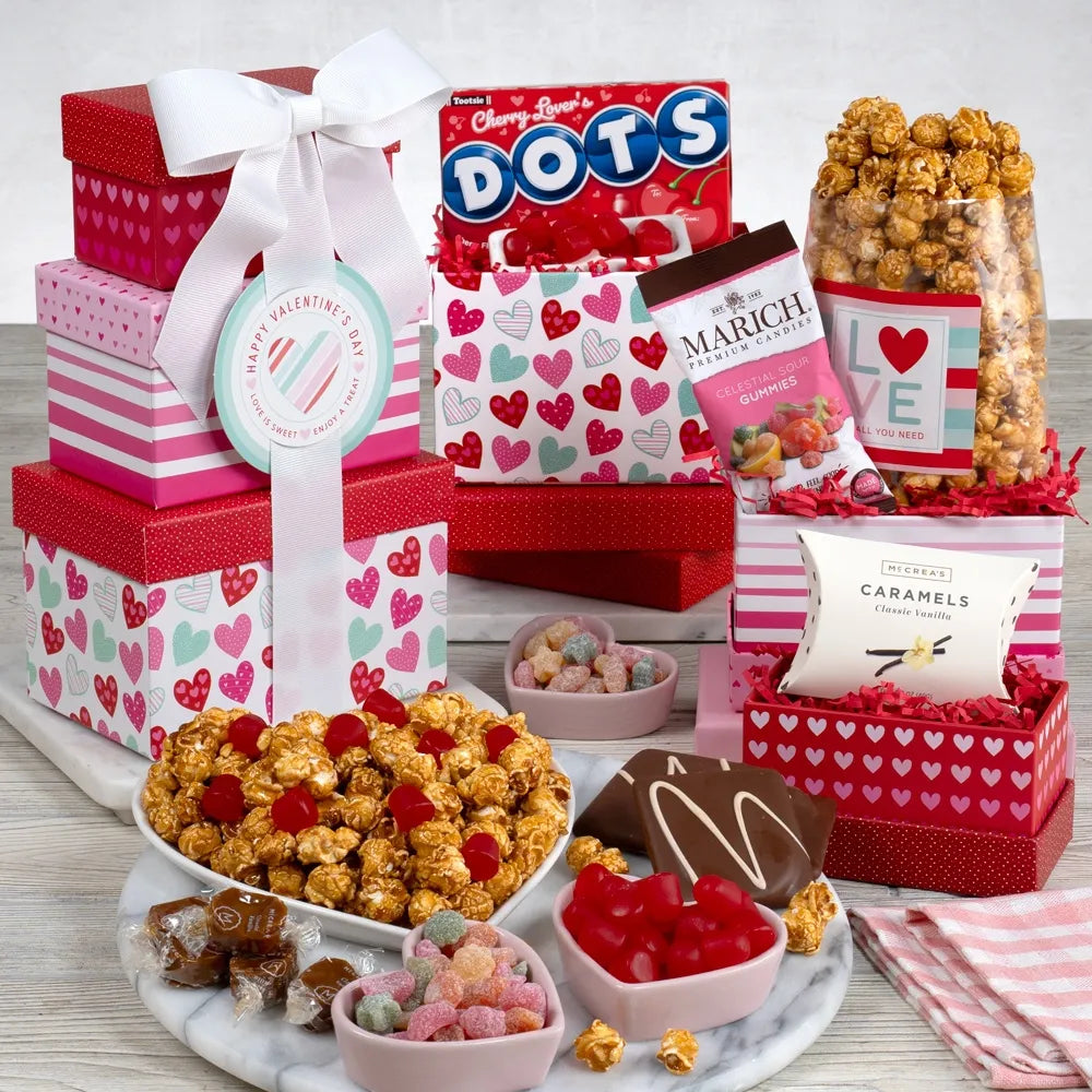 From the Heart Candy And Chocolate Gift Tower