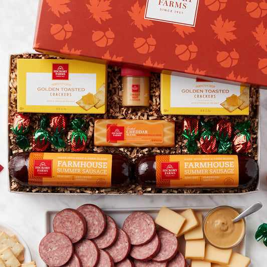 Fall Farmhouse Meat & Cheese Gift Box