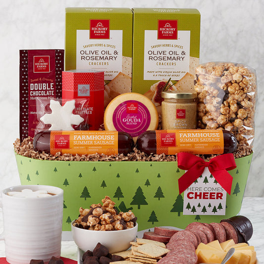Here Comes Cheer Holiday Sweet & Savory Basket