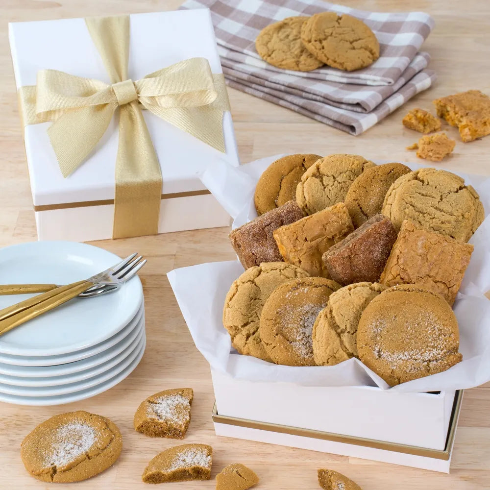 Vanilla And Blondie Baked Goods Gift Box