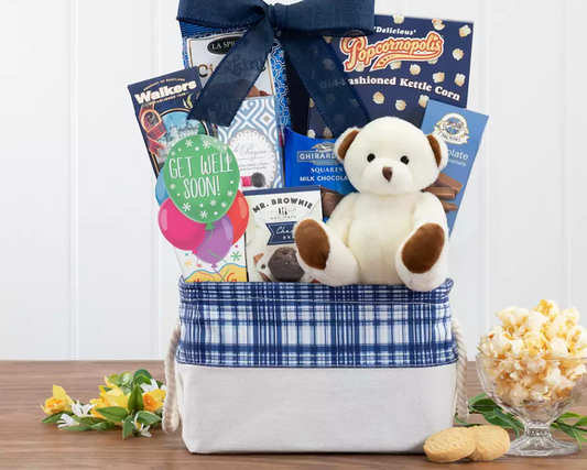 Bear Hugs - Get Well Soon Gift Basket