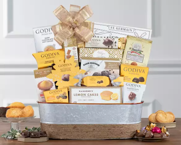 Godiva and Bakery Gift Basket