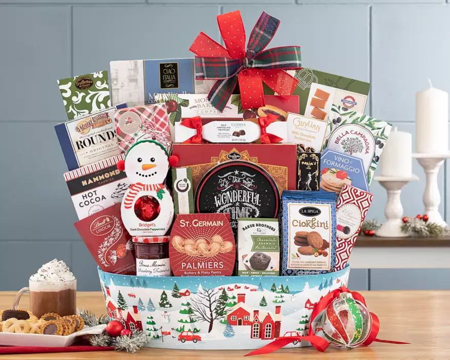 The Festive Gourmet Gift Basket