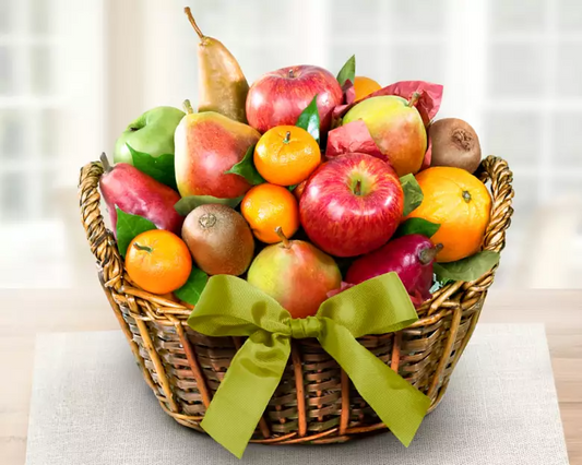 Organic California Collection Fruit Gift Basket