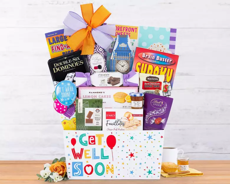 Get Well Soon Gift Basket