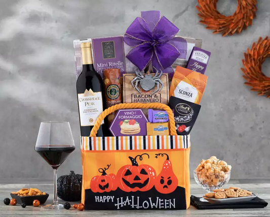Haunted Halloween- Cabernet Wine Gift Basket