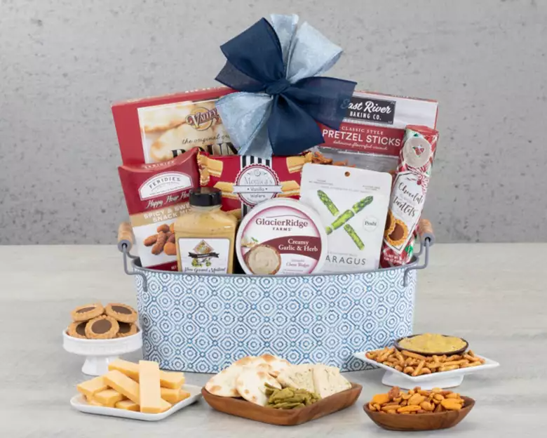 Gourmet Celebration Gift Basket