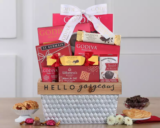 Godiva Hello Gorgeous Chocolate Basket
